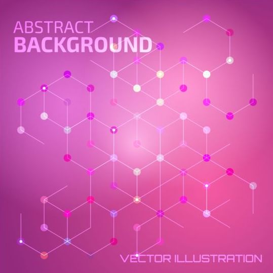 Wireframe abstract background vector illustration 01