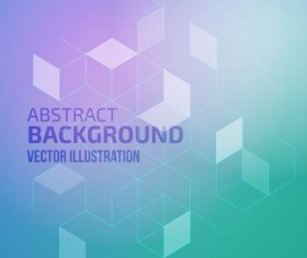 Wireframe abstract background vector illustration 03
