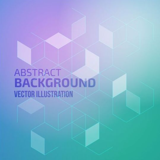 Wireframe abstract background vector illustration 03