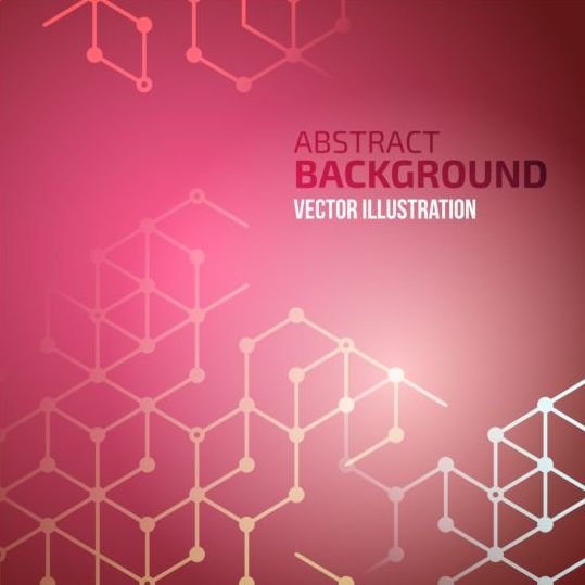 Wireframe abstract background vector illustration 04