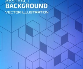 Wireframe abstract background vector illustration 07