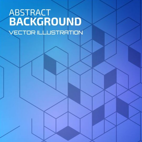 Wireframe abstract background vector illustration 07