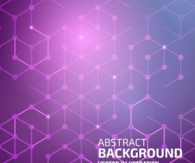 Wireframe abstract background vector illustration 09