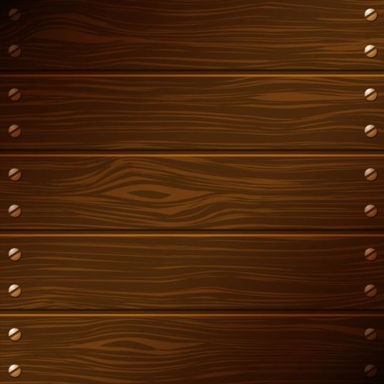 Wooden board with nails background vector 03