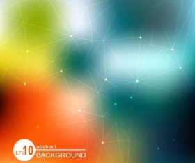 orange blue background vector