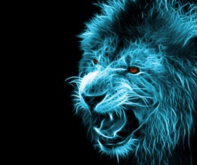 Lion vector for free download