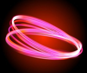 Abstract neon light effect vector illustration 04