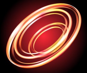 Abstract neon light effect vector illustration 10