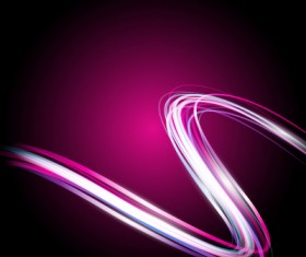 Abstract neon light effect vector illustration 18