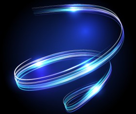 Abstract neon light effect vector illustration 21