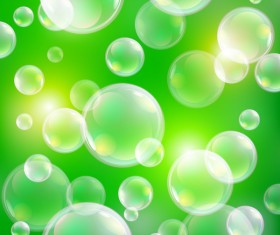 Beautiful bubbles background illustration vector 20