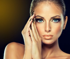 Beautiful woman Fashion art photo