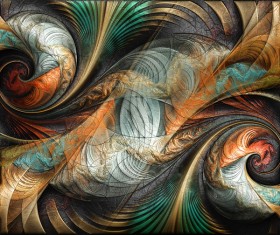 Bird abstract painting 01