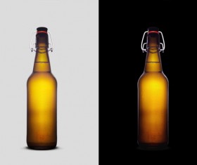 Black and white background picture Beer