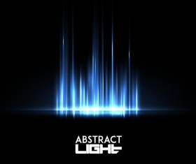 Blue light abstract background vector 01