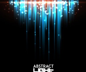 Blue light abstract background vector 02