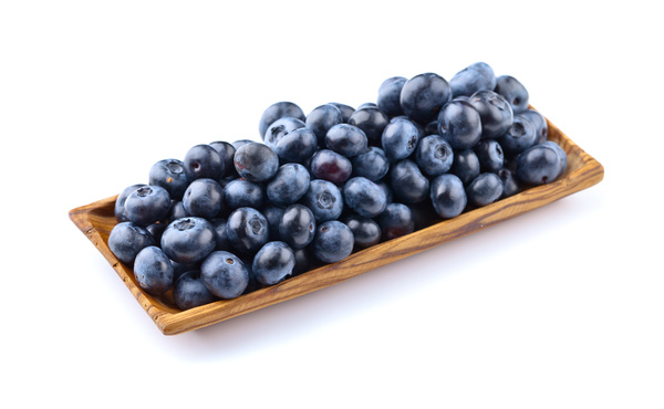 Blueberries on white background HD picture 01