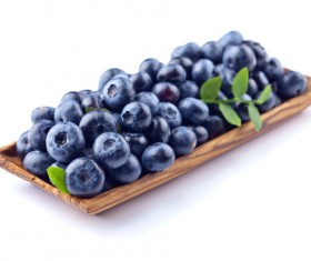 Blueberries on white background HD picture 02