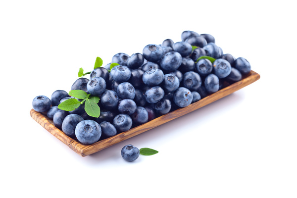 Blueberries on white background HD picture 06