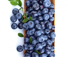 Blueberries on white background HD picture 08