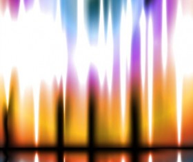 Blurs colored light background vector 02