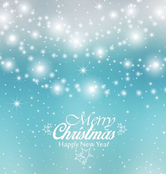 Christmas halation background vectors material 07