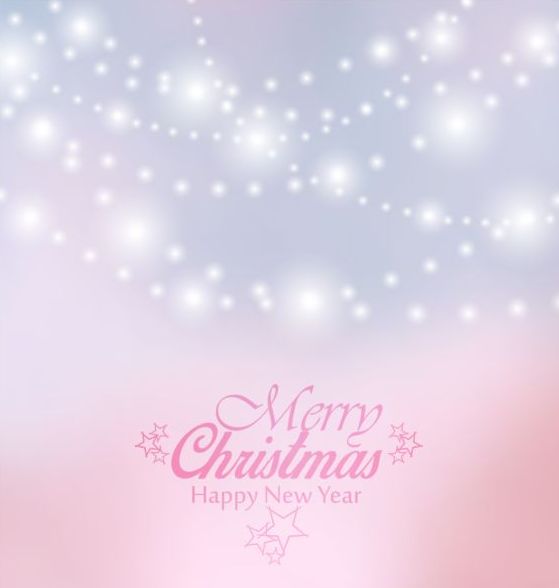 Christmas halation background vectors material 08