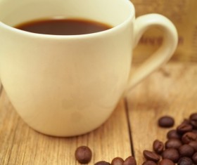 Coffee and coffee beans Newspaper and desktop photos