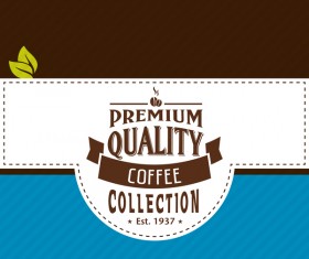 Coffee menu cover vectors 05