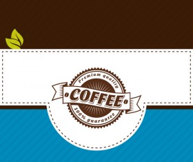 Coffee menu cover vectors 06