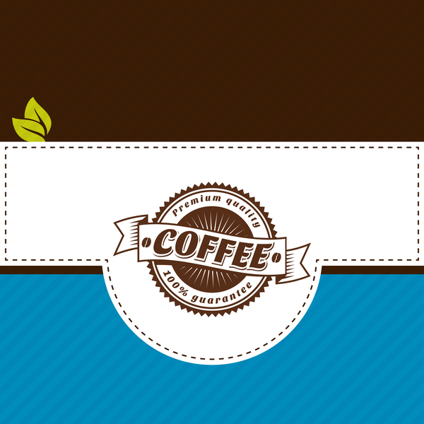 Coffee menu cover vectors 06