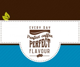 Coffee menu cover vectors 07