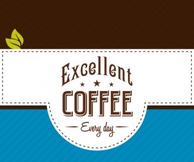 Coffee menu cover vectors 11