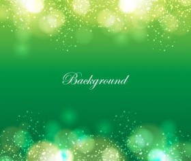 Colored halation with bokeh background design vector 03