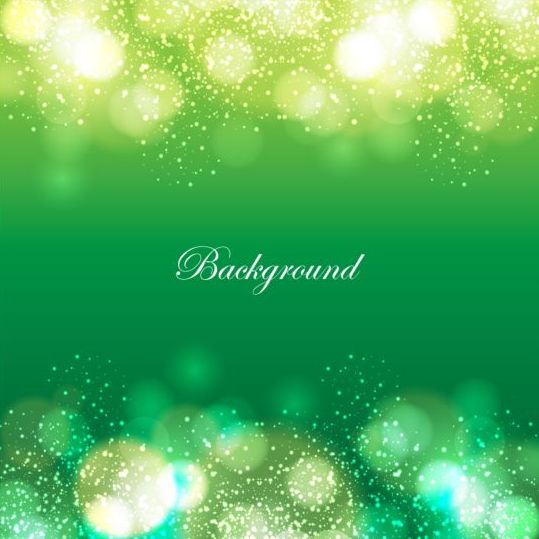 Colored halation with bokeh background design vector 03