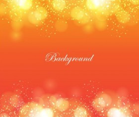 Colored halation with bokeh background design vector 04
