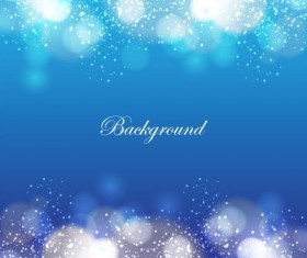 Colored halation with bokeh background design vector 05
