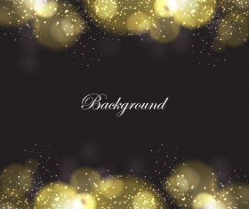 Colored halation with bokeh background design vector 07