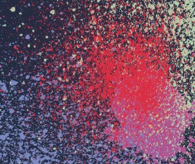 Colored spray paint background vector 04