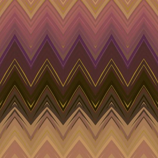 Colored zigzag pattern shiny vector 02