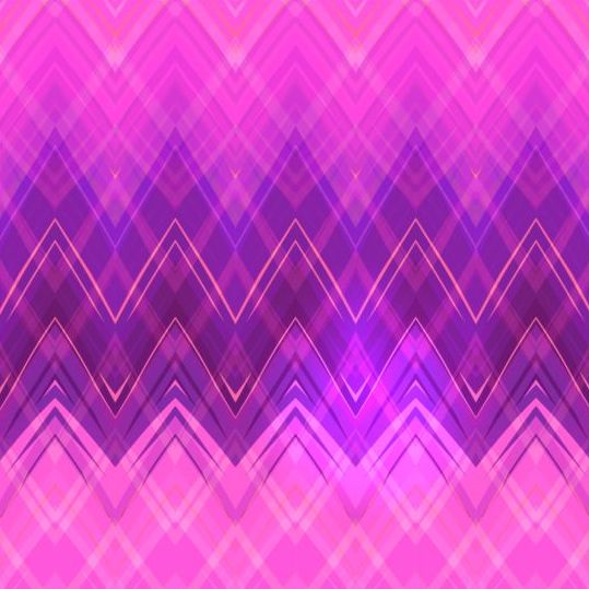Colored zigzag pattern shiny vector 05