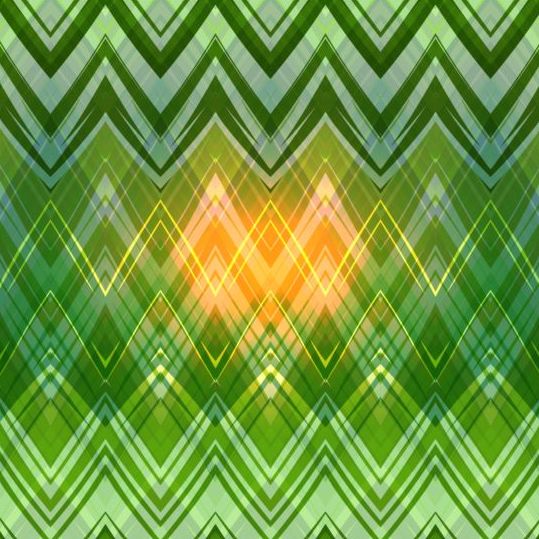 Colored zigzag pattern shiny vector 08