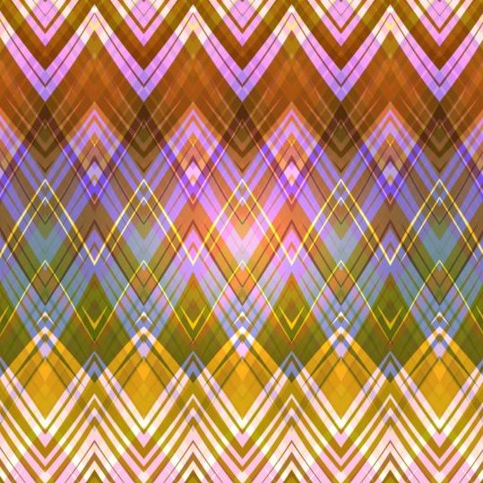 Colored zigzag pattern shiny vector 10