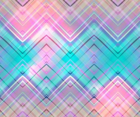 Colored zigzag pattern shiny vector 13