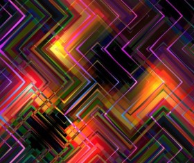 Colored zigzag pattern shiny vector 14