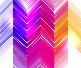 Colored zigzag pattern shiny vector 17