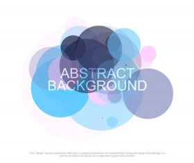 Colorful circles with abstract background vectors 03