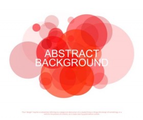 Colorful circles with abstract background vectors 08