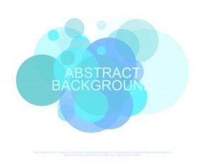 Colorful circles with abstract background vectors 10