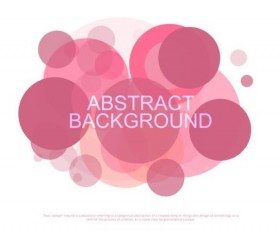 Colorful circles with abstract background vectors 11